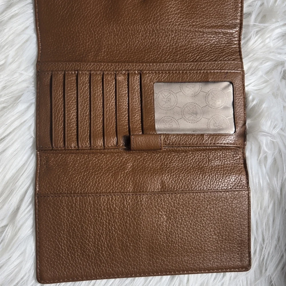 Michael Kors Brown Leather Wallet